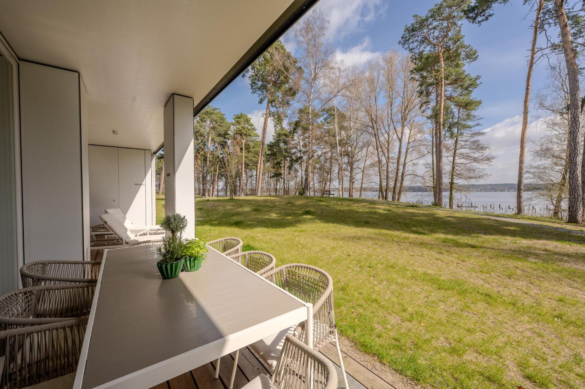 Marina Maisonette Seeblick Mit Pool Und Sauna Bad Saarow Eksteriør bilde