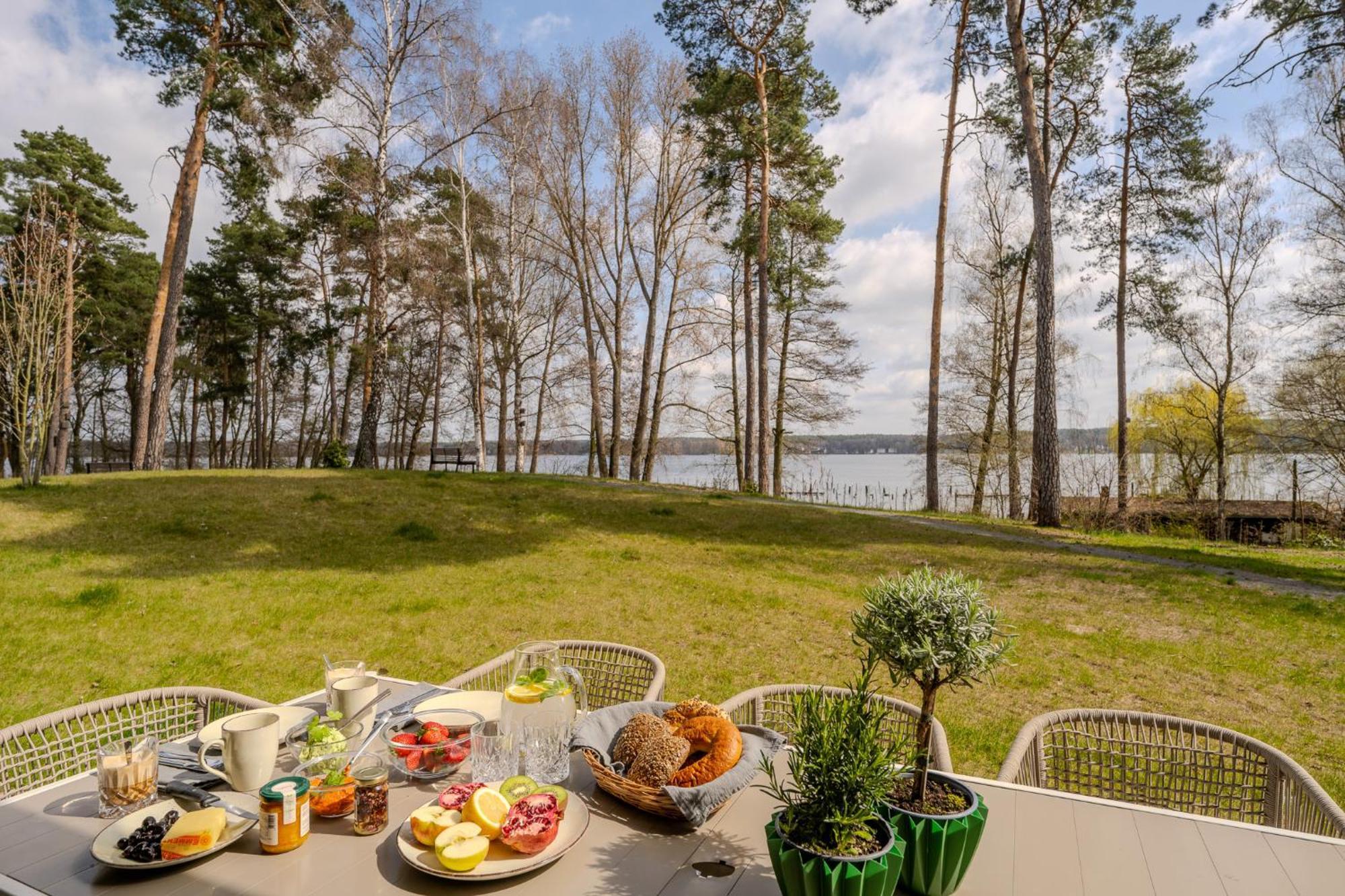 Marina Maisonette Seeblick Mit Pool Und Sauna Bad Saarow Eksteriør bilde